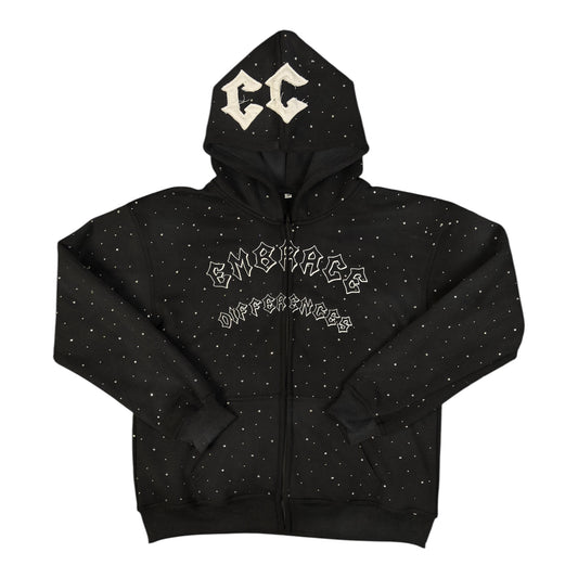 EMBRACE DIFFERENCES ZIP-UP