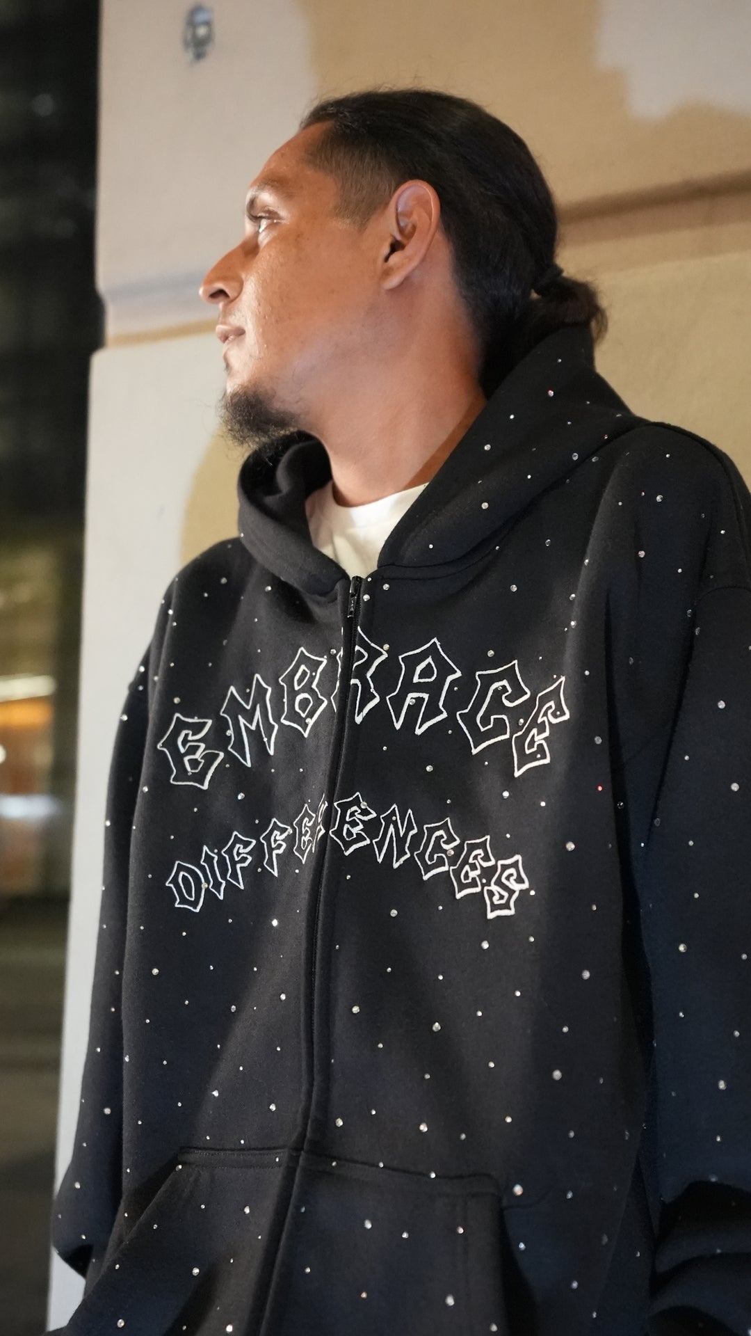 EMBRACE DIFFERENCES ZIP-UP